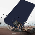 Case for iPhone 16e, Silicone MagSafe, dark blue