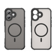 Case for iPhone 17, for MagSafe, with camera protection, tinted with black border