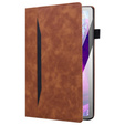 Case for Xiaomi Pad 7, Classic, with space for stylus, brown