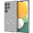 Case for Samsung Galaxy S24 Ultra, Glittery Powder, transparent / black