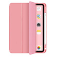 Case for iPad Air 4 2020 / Air 5 2022 10.9", Smartcase with stylus space, pink