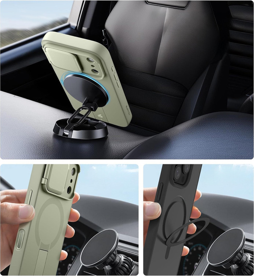 Suritch Shockproof MagSafe Case for iPhone 17 Pro Max