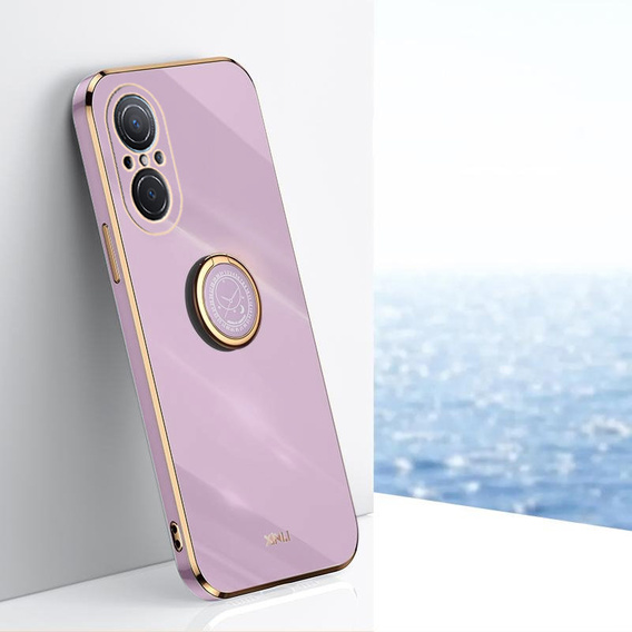 Case for Huawei Nova 9 SE, Electro Ring, purple