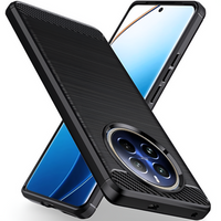 Case for Realme 12+ Plus 5G, Carbon, black