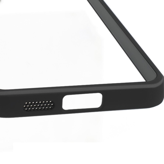 Case for Samsung Galaxy S24+ Plus, Fusion Hybrid, with camera protection, transparent / black