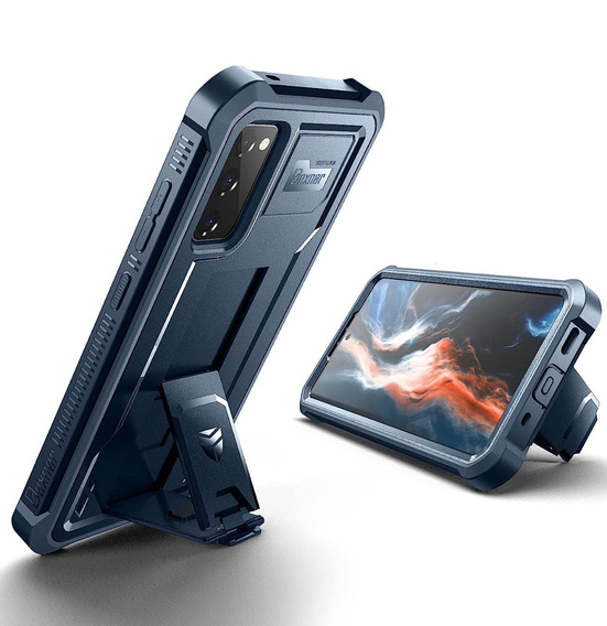 Armored case for Samsung Galaxy S20 FE, Dexnor Full Body, dark blue