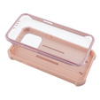 Armored case for iPhone 13 Pro, Dexnor Full Body, pink rose gold