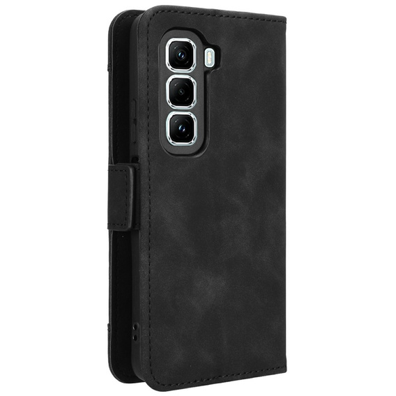 Flip case for Infinix Hot 50 Pro+ 4G, Card Slot, black