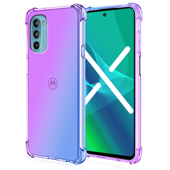 Case for Motorola Moto G52 / G82 5G, Gradient Dropproof, blue