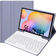 Case + keyboard Samsung Galaxy Tab S6 Lite P610/P615 / S6 Lite 2022 10.4, Pen Slot, purple