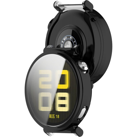 2-in-1 Case with Screen Protector for Huawei Watch GT 5 41mm, black