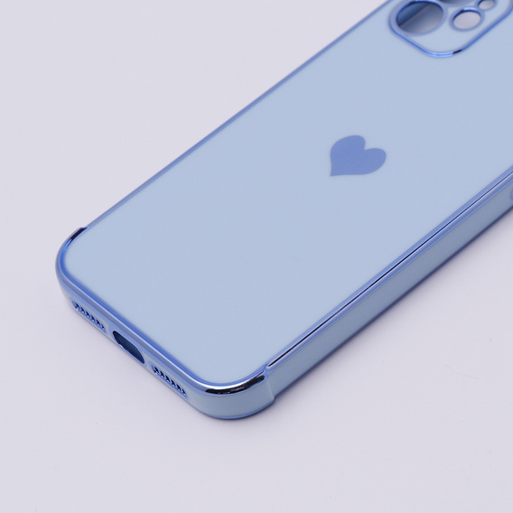 Case for Apple iPhone 11, Electro heart, blue