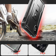 Armored case for iPhone X / XS, Dexnor Full Body, black