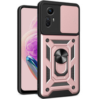Case for Xiaomi Redmi Note 12S 4G, CamShield Slide, pink rose gold