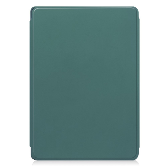 Keyboard case for Samsung Galaxy Tab S6 Lite 2024 / 2022 / 2020, Rotary 360° Leather, dark green