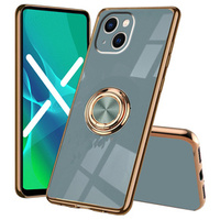 Case for iPhone 14 Plus, Electro Ring, grey