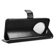Flip case for Xiaomi Redmi 14C / Xiaomi Poco C75, Crazy Horse Wallet, black