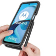 Case for Motorola Moto E14 / G24 / G04, Shockproof, with film, black