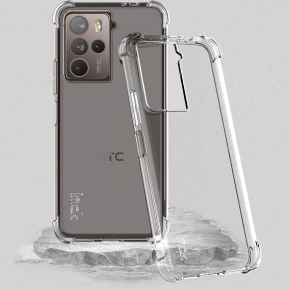 IMAK case for HTC U23 / U23 Pro, Dropproof, transparent
