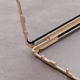 Magnetic Dual Glass MagSafe case for Samsung Galaxy S22 Ultra, gold