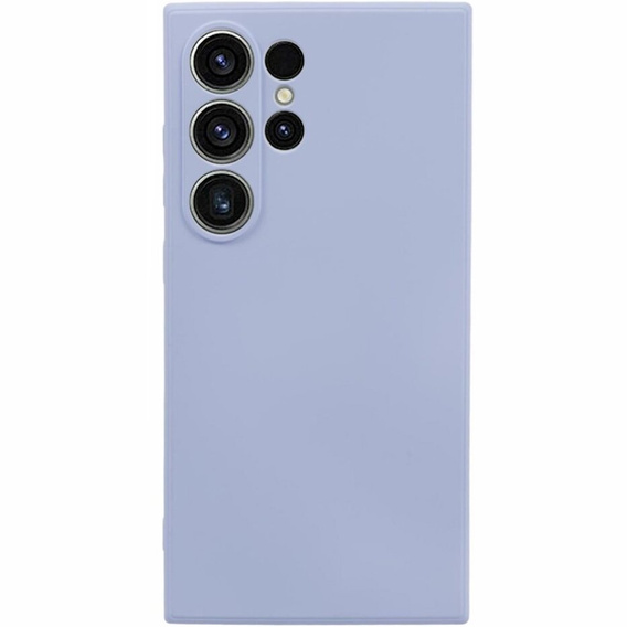 Case for Samsung Galaxy S24 Ultra, Silicone Lite, purple