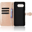 Flip case for T Phone 3 5G, Wallet Rhombus, gold