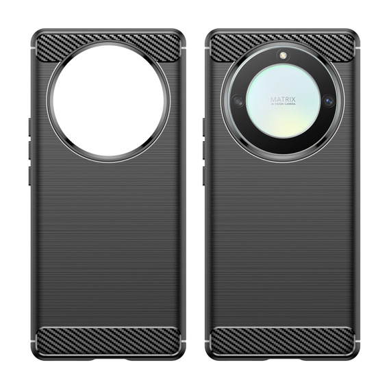 Case for Honor Magic 5 Lite, Carbon, black