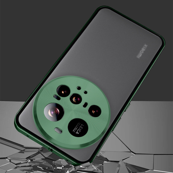 1 x Case for Xiaomi 15 Ultra, Frame Case, green