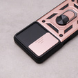 Case for Oppo A98 5G, CamShield Slide, pink rose gold