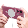 Case for Motorola Edge 50 Fusion, Fusion Hybrid, for MagSafe, transparent