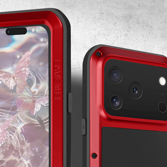 Armoured case with tempered glass for iPhone 17 Pro