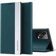 Flip case for Xiaomi Poco X5 5G / Redmi Note 12 5G, Side Magnetic, green