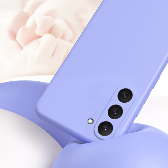 Case for Samsung Galaxy S23 FE, Silicone Lite, purple
