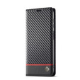 Flip case for Samsung Galaxy A55, Carbon LC.IMEEKE, black