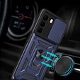 Case for Infinix Hot 50 4G, CamShield Slide, blue
