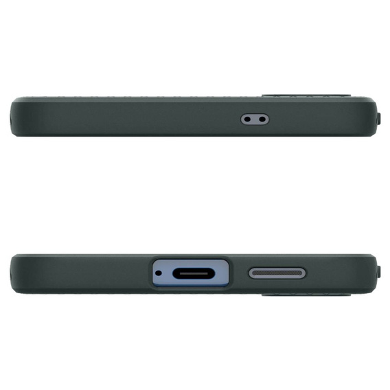 Spigen Liquid Air green case for Samsung Galaxy S25