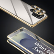 Case for Samsung Galaxy S25 Ultra, Magnetic Dual Glass, gold
