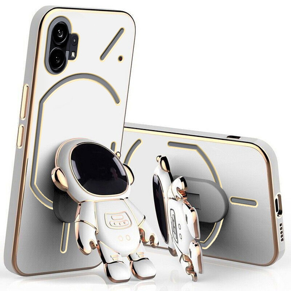 Case for Nothing phone 1 5G, Astronaut, white