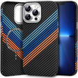 MagSafe's iPhone 13 Pro Max Case, Carbon Fiber, dark blue