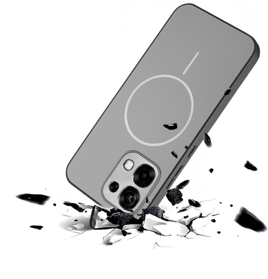 MagSafe case for Oppo A6 Pro 5G, titanium grey