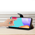 Flip case for Samsung Galaxy Xcover 7, Split Leather, black