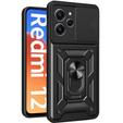 Case for Xiaomi Redmi 12, CamShield Slide, black