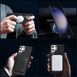 Case for Samsung Galaxy S23 Ultra, Silicone MagSafe, black