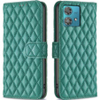 Flip case for Motorola Edge 40 Neo, Wallet, BINFEN COLOR, green