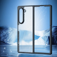 DuxDucis case for Samsung Galaxy Z Fold6 5G, Aimo case, transparent / black