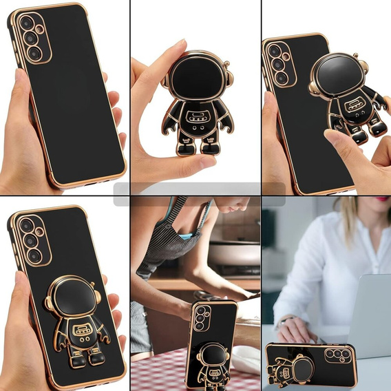 Case for Samsung Galaxy M55 5G, Astronaut, black