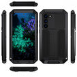 Armored case for Samsung Galaxy S23 Plus, R-JUST CamShield Slide, black