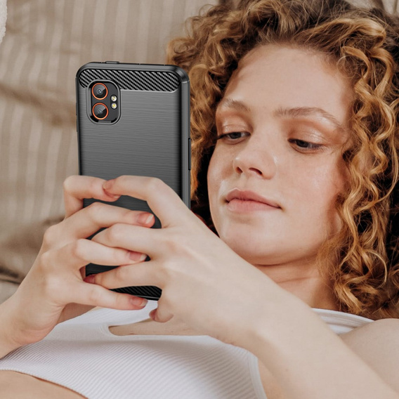 Case for Samsung Galaxy Xcover 7 Pro, Carbon, black