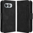 Flip case for T Phone 3 5G, Card Slot, black
