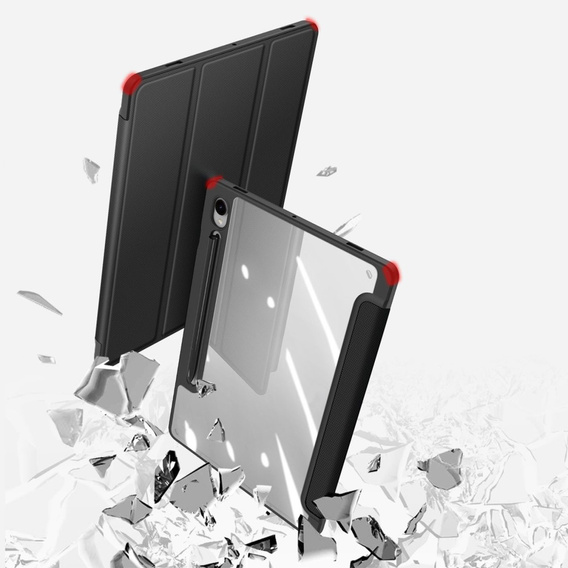 Case for Samsung Galaxy Tab S10 Lite / S10 FE / S9 FE, Dux Ducis TOBY, black